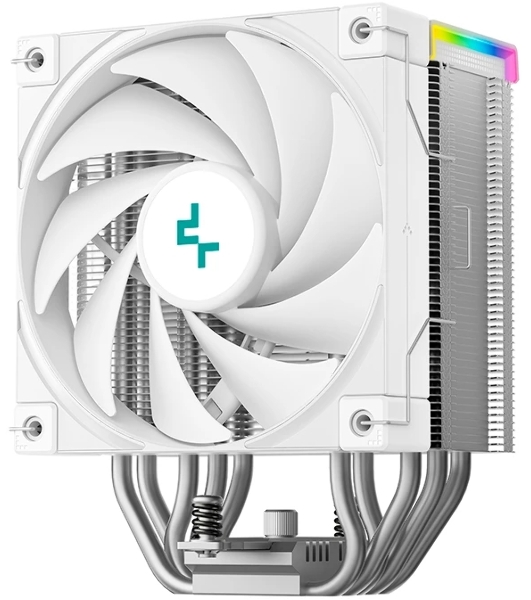 Кулер для процессора DEEPCOOL AK500S DIGITAL SE WH LGA20XX/1700/1200/115X/AM5/AM4 (12шт/кор, TDP 240W, PWM, Fan 120мм, 5 тепл. трубок, Copper Base, белый) RET (R-AK500S-WHADMN-GJD)
