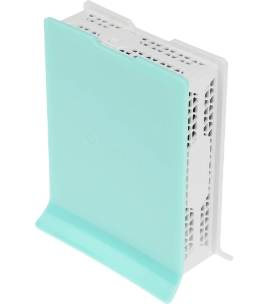 Роутер беспроводной MikroTik hAP ax lite (L41G-2AXD) AX600 10/100/1000BASE-TX голубой