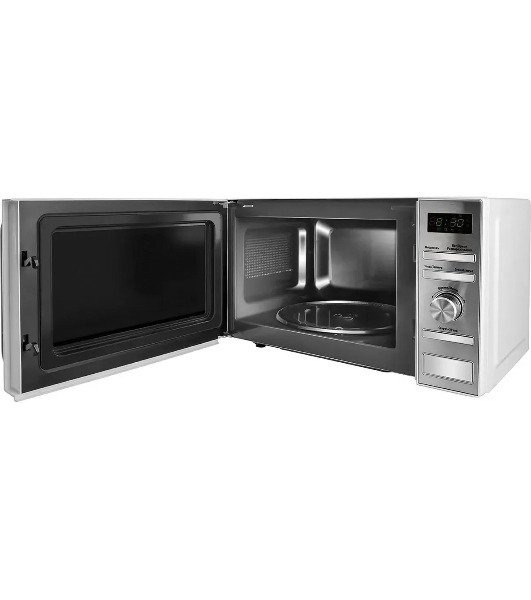 Микроволновая печь Centek CT-1586 серебристый, 20 л, 700 Вт, переключатели - кнопки, поворотный механизм