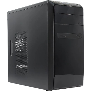 Компьютерный корпус InWin POWERMAN ES726BK USB 3.0 (Mini Tower, mATX, 450W PM-450ATX, USBx2, USB 3.0x2 + Audio, черный)