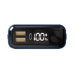 Портативный аккумулятор OLMIO QS-30, 30000mAh, 22.5W, QuickCharge3.0/PowerDelivery, LCD, темно-синий, фото2