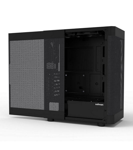 Компьютерный корпус MidiTower Zalman I4 черный (ATX, MESH, 2x3.5', 2x2.5', 1xUSB 2.0, 2xUSB 3.0, 6x120мм) (Zalman I4)