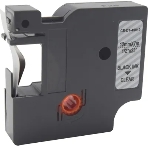 Картридж ленточный Cactus CS-D1-45010 12мм, черный шрифт, прозрачный фон, 7м для DYMO LM 160, 210D, 280, PnP, 420P, 500 TS; Rhino Pro 6000, 5200, 4200, фото2