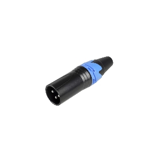 Комплект кабельных разъемов Wize WXLR-3PM-5 XLR 3 pin, (вилка), 5 шт. в комплекте
