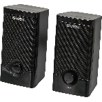 Колонки SVEN 318 черный USB-порт ПК, ноутбука или адаптер 5V DC, фото 1