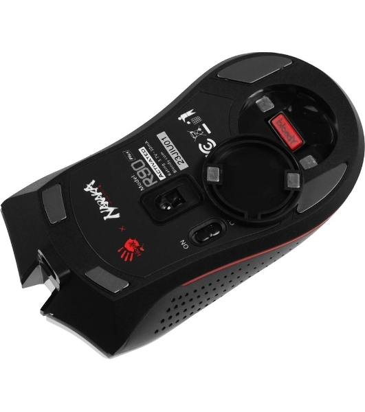 Мышь беспроводная A4Tech Bloody R90 Plus Naraka белый, 5000 dpi, радиоканал, USB, кнопки - 8