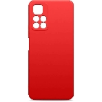 Чехол (клип-кейс) BORASCO Microfiber Case, для Xiaomi Poco M4 Pro, красный, фото 1