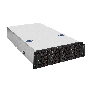 Серверный корпус ExeGate Pro EX281302RUS 3U660-HS16 (RM 19', высота 3U, глубина 660, БП 2U-800ADS,16xHotSwap, USB)