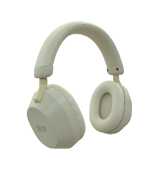 Беспроводные/проводные наушники MORE CHOICE HW55 молочный, накладные, Bluetooth + проводной, до 12 ч