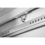 Шкаф коммутационный ЦМО (ШТК-Э-42.8.8-13АА) напольный 42U 800x800 мм пер. дв. стекл металл 2 бок. пан. 710 кг серый 715 мм 105 кг, фото4