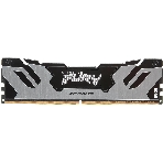 Оперативная память Kingston Fury Renegade, DDR5, 32Gb (1x32GB), 6400MHz, CL32, DIMM, радиатор, серебристый/черный, фото 1