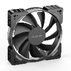 Вентилятор для корпуса Alseye N12-B черный, 120 мм, 1800 об/мин, 37.8 дБ, 4 pin, фото 1