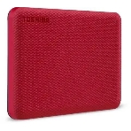 Внешний HDD 2.5' Toshiba Canvio Advance, 1TB, USB 3.2 Gen 1 Type-A, 5400 rpm, красный, фото3