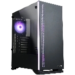 Компьютерный корпус ZALMAN S5, ATX, BLACK, WINDOW, 2xCOMBO (3.5' or 2.5'), 4x2.5', 2xUSB 2.0, 1xUSB 3.0, FRONT 1x120мм, REAR 1x120мм RGb, фото 1