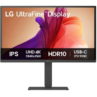 Монитор 27' LG UltraFine 27U730A-B IPS 3840x2160, 60 Гц, 5 мс, 16:9, 300 кд/м², 2xHDMI 2.0, DP 1.4, USB-C, 3.5 Jack, USB Hub (2x USB), динамики (2x5 Вт), HDR10, черный