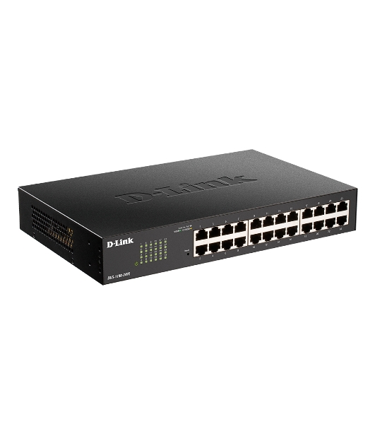 Коммутатор D-Link DGS-1100-24V2/A1A, 24×1 Гбит/с, настраиваемый