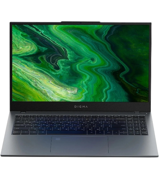 Ноутбук Digma Pro Fortis M Core i5 1235U 16Gb SSD 512Gb Intel UHD Graphics 15.6' IPS FHD (1920x1080) Windows 11 Professional grey WiFi BT Cam 4250mAh (DN15P5-ADXW05)