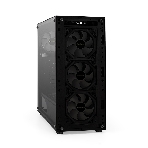 Компьютерный корпус Miditower ExeGate i3 BASE-NPX500 (ATX, БП 500NPX с вент. 12 см, с окном, 1*USB+1*USB 3.0, аудио, 4 вент. 12см с RGb подсветкой), фото6