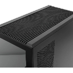 Компьютерный корпус без блока питания HSPD F711-TGbK-ARGB, Panoramic Full Tower, черный, TG, 0.7 SPCC, 4x120мм ARGB ATX, mATX, mITX 190/420/280мм 2x2.5', 2x3.5', 7xPCI 1xUSB-A 3.0, 1xUSB-C 445x235x475мм, фото2