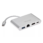 Кабель-адаптер USB3.1 Type-CM-->HDMI+USB3.0+RJ45+PD charging VCOM, фото 1