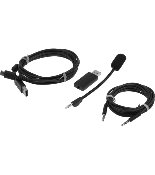 Гарнитура Logitech G PRO X 2 LightSpeed чёрный, беспроводная + проводная, радиоканал, до 50 ч