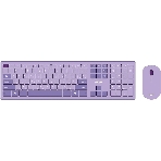 Комплект клавиатура + мышь Acer OCC205 беспроводной USB, 1200 dpi, фиолетовый, фото 1