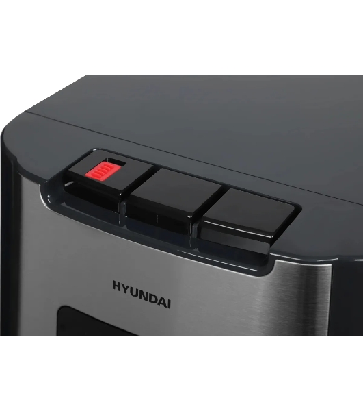 Кулер для воды Hyundai AquaTouch UV H-WD7625C, нижняя загрузка, нагрев 90 °С, охлаждение 5 °С, черный