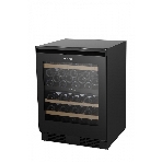 Встраиваемы е винный шкаф Gorenje WCU68F6BG4WF, объем 138 л, вместительность 46 бутылок, 4 полки, цифровой дисплей, Wi-Fi, LED освещение, защита от УФ-излучения, энергоэффективность А+, черный, фото2