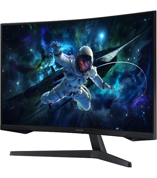 Монитор 27' Samsung S27CG550EI VA 2560x1440, 165 Гц, 1 мс, 16:9, 300 кд/м2, 1xHDMI, 1xDP, изогнутый, черный
