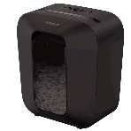 Шредер Fellowes PowerShred LX25 черный (секр.P-4)/перекрестный/6лист./11.5лтр./скрепки/скобы/пл.карты, фото 1