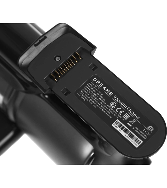 Пылесос вертикальный DREAME Z-Series Z30 черный, питание от аккумулятора, 855 Вт, уборка сухая, пылесборник 0.6 л