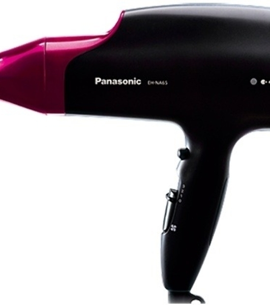 Фен Panasonic EH-NA65 черный/розовый, 2000 Вт, ионизация