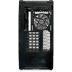 Компьютерный корпус без блока питания HSPD F711-TGbK-ARGB, Panoramic Full Tower, черный, TG, 0.7 SPCC, 4x120мм ARGB ATX, mATX, mITX 190/420/280мм 2x2.5', 2x3.5', 7xPCI 1xUSB-A 3.0, 1xUSB-C 445x235x475мм, фото3