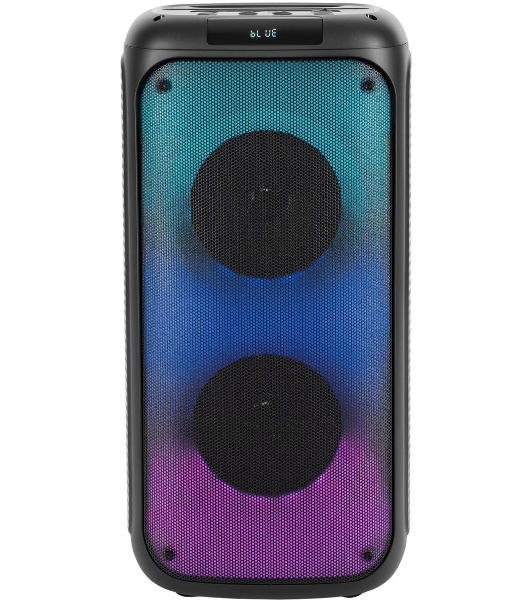 Минисистема Hyundai H-MC1231 черный 40Вт FM USB BT micro SD