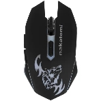 Мышь беспроводная Nakatomi MROG-15U черный, 1600 dpi, радиоканал, USB, кнопки - 6, фото7