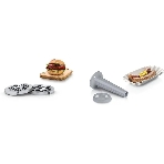 Мясорубка электрическая Bosch MFW2510W белый, 1500 Вт, 1.7 кг/мин, защита от перегрузки, насадки - 3, фото3