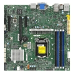 Материнская плата Supermicro X12SCZ-F-B Socket LGA1200 Intel W480E 4DDR4 ECC/DDR4 MicroATX, фото 1