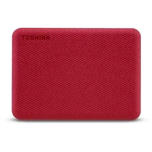 Внешний HDD 2.5' Toshiba Canvio Advance, 1TB, USB 3.2 Gen 1 Type-A, 5400 rpm, красный