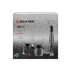 Блендер погружной BRAYER BR1251 черный, 1200 Вт, плавная регулировка, турбо, фото2