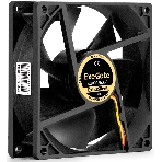 Вентилятор 12В DC ExeGate ExtraSilent ES09225S3P (92x92x25 мм, Sleeve bearing (подшипник скольжения), 3pin, 2000RPM, 25dBA), фото 1
