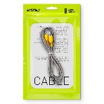 Кабель соединительный Smartbuy 1xRCA (M) - 1xRCA (M), 1,8 м, в пакете KA111)/250, фото3