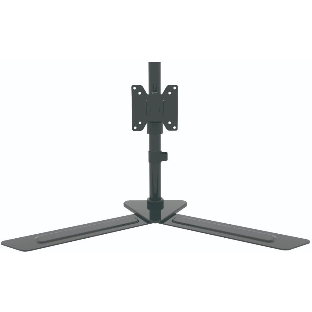 Настольная подставка для одного монитора 14'-32', VESA 75x75, 100x100, макс. нагрузка 10 кг, наклон -30°/+30°, поворот -90°/+90°, вращение 360°, черный
