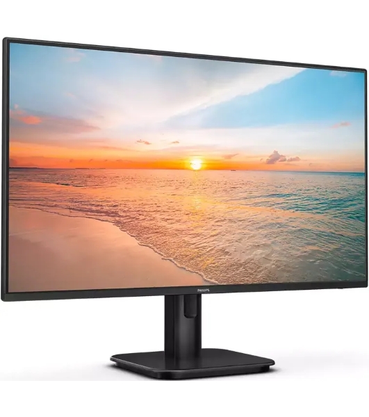 Монитор 23.8' Philips E Line 24E1N1100A IPS 1920x1080, 100 Гц, 4 мс, 16:9, 250 кд/м2, 1xHDMI, 1xVGA, 1x3.5 мм, черный