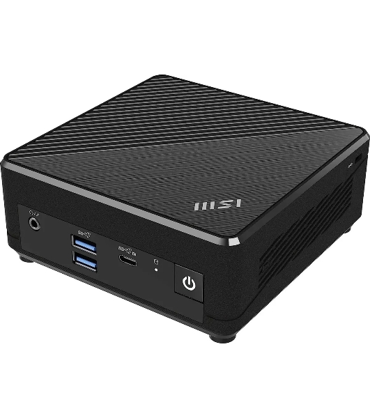 Мини ПК MSI Cubi N ADL S-280XRU N200 (1) 8Gb SSD256Gb UHDG без ОС 2xGbitEth WiFi BT 65W черный (9S6-B0A921-280)