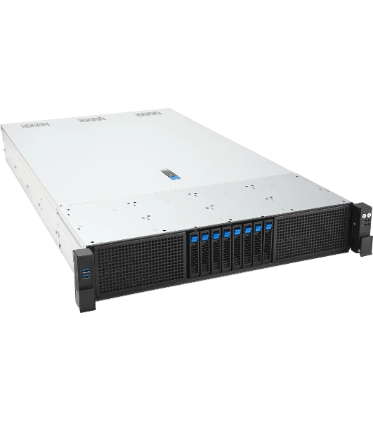 Серверная платформа ASUS RS720-E12-RS8G, 2U, 2x LGA 4710, 32x DDR5 6400, 8 x 2.5' hsb 8x SATA/SAS*/NVMe, 8x PCIe slots* + 2x OCP3.0*, 2x m.2 2280/2260, no LAN, 1+1 3200W
