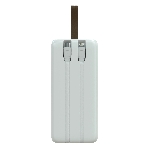 Портативный аккумулятор More choice (4620202550644) PB55-30 с кабелем 1USB 3.0A 22.5W PD - 30000mAh белый, фото3