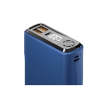 Портативный аккумулятор OLMIO QS-30, 30000mAh, 22.5W, QuickCharge3.0/PowerDelivery, LCD, темно-синий, фото6
