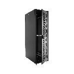Шкаф серверный напольный ЦМО ШТК-Э, IP20, 48U, 2254х600х1000 мм (ВхШхГ), дверь: перфорация, боковая панель: сплошная, разборный, черный, фото2