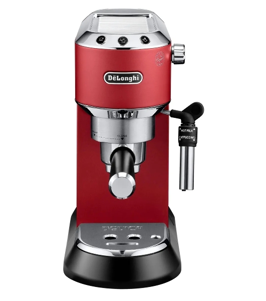 Кофеварка эспрессо DeLonghi EC685.R красный, исп. кофе - молотый/чалды, 1.1 л, 1350 Вт, 15 бар