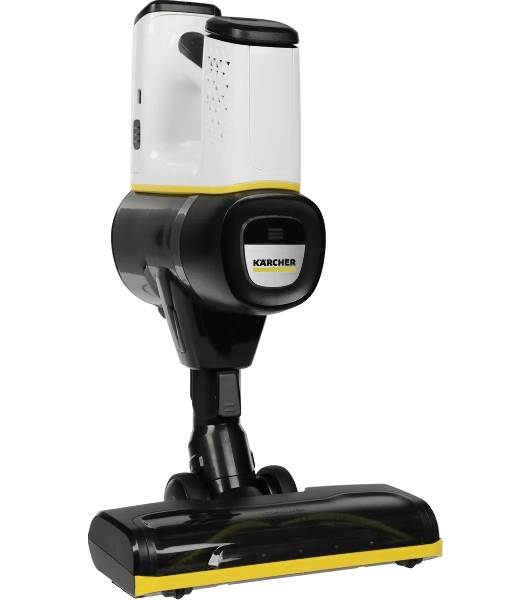 Пылесос вертикальный Karcher VC 6 Cordless ourFamily белый/черный, питание от аккумулятора, 250 Вт, уборка сухая, пылесборник 0.8 л, работа от АКБ max - 50 мин